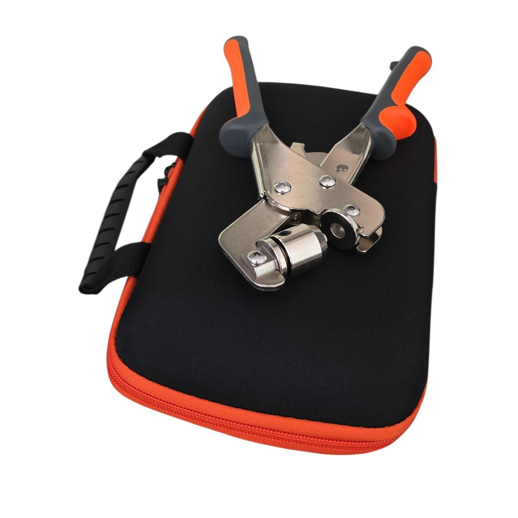 HAPDEN Ösenzange für Planen und Gewebe 6 mm und 10 mm Ösensatz für Planen