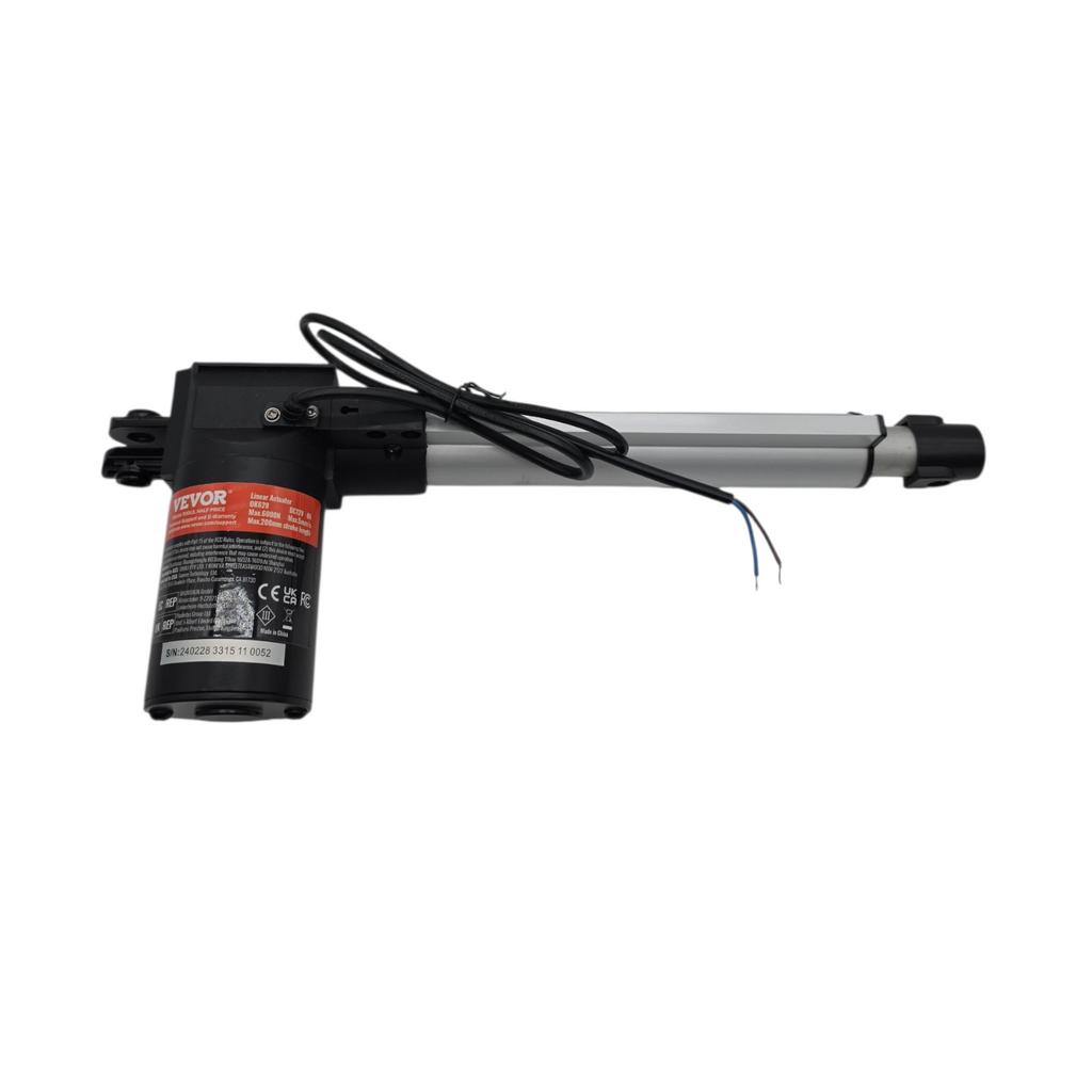 VEVOR 6000N Linearantrieb DC 12V IP44 Elektrischer Linearmotor 200mm Hub, 50dB