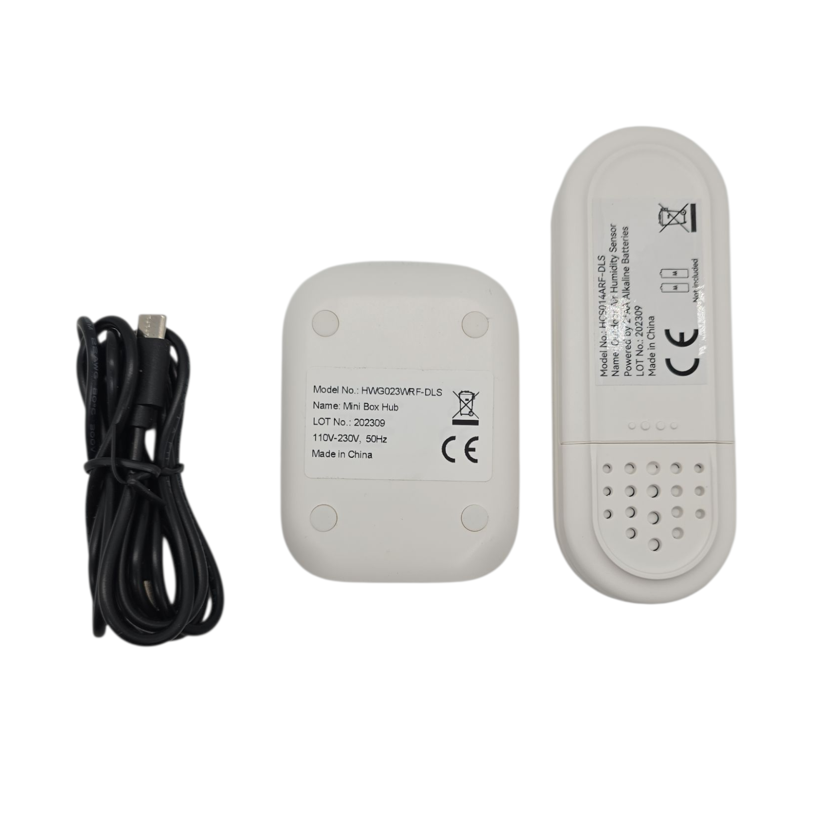 Onherm WiFi Thermo Hygrometer 4 Raum Hub Mini IP65 Luftfeuchtigkeit
