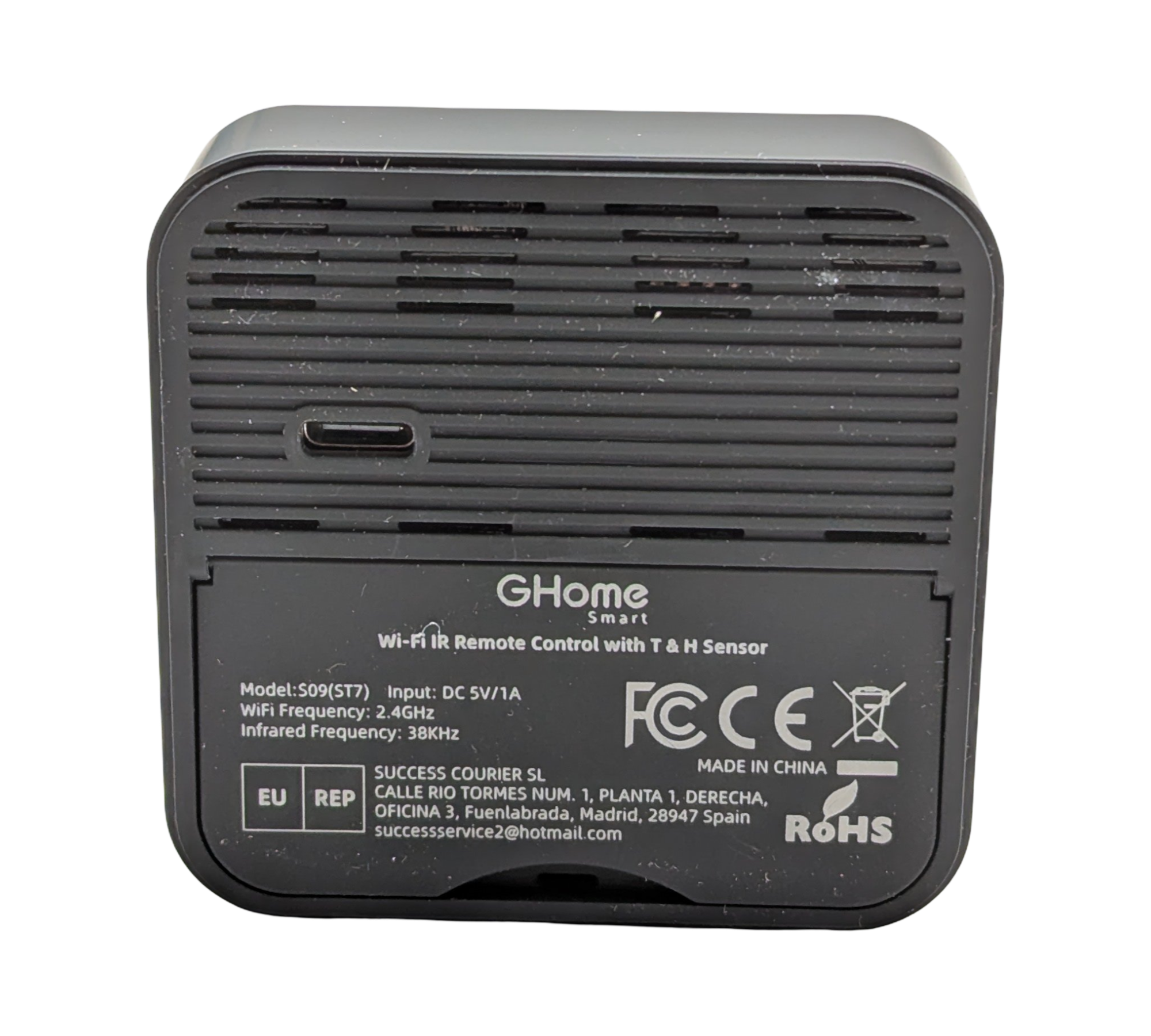 GHome Smart WLAN Thermometer Hygrometer Infrarot Fernbedienung