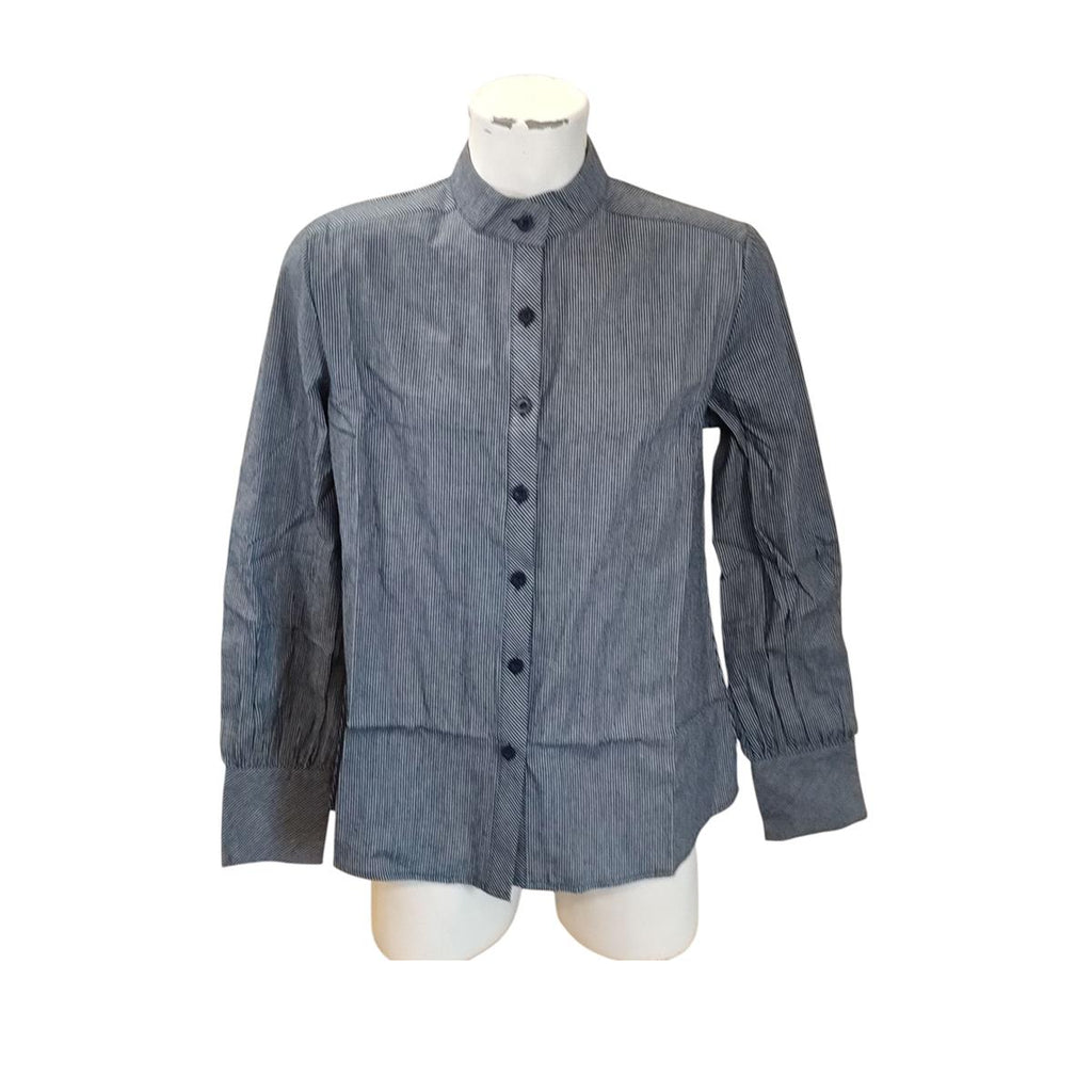 usha BLUE LABEL Damenbluse dunkelblau Größe M