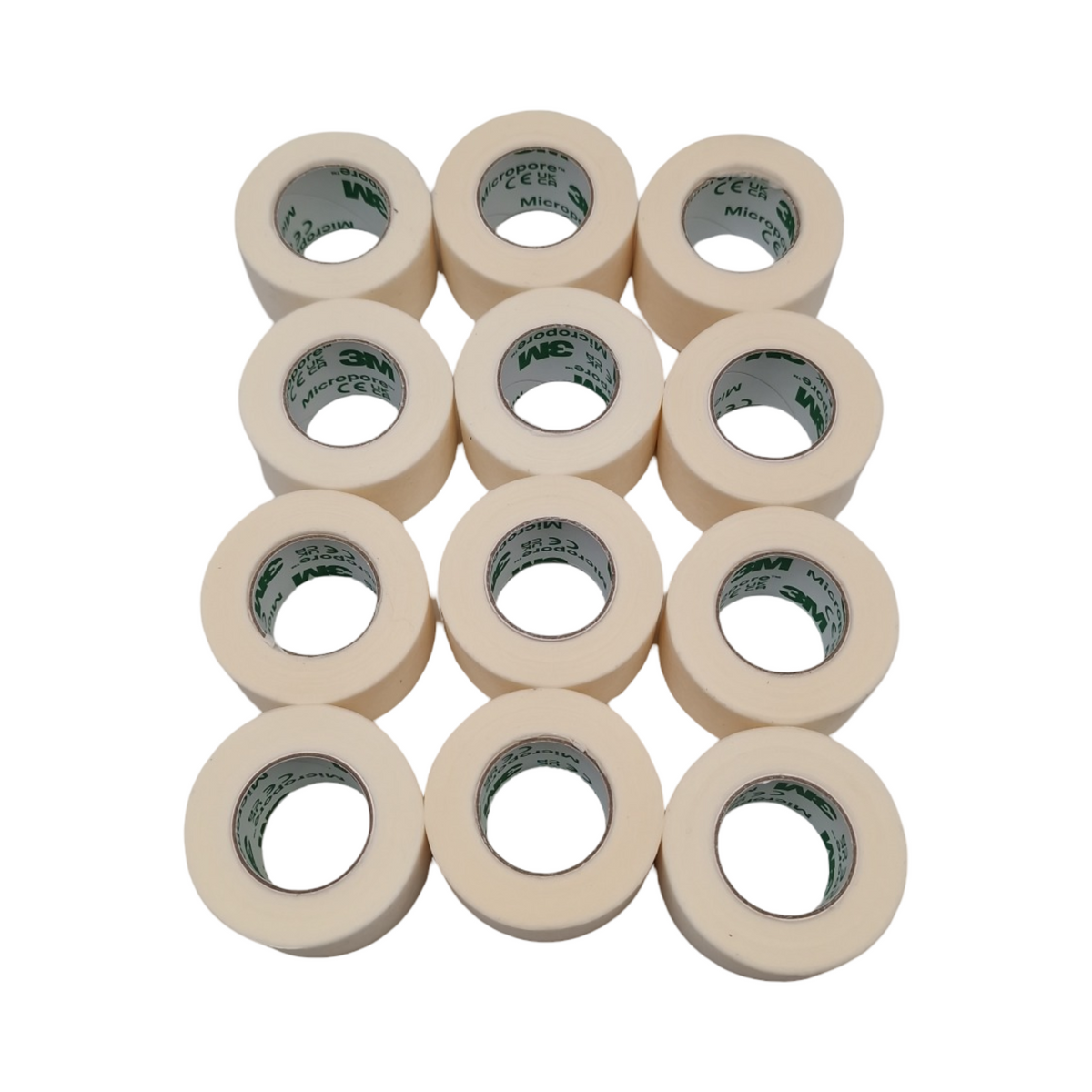 GIMA 3495 Micropore Klebeband 25mm x 9,14m 12 Rollen