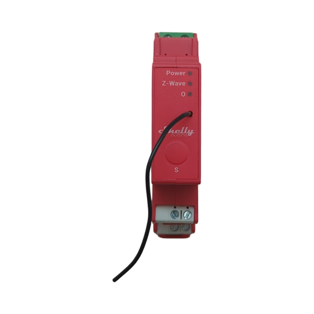 Shelly Wave Pro 1 PM Relais Hutschiene 1 Phase max 16A Messfunktion Z-Wave