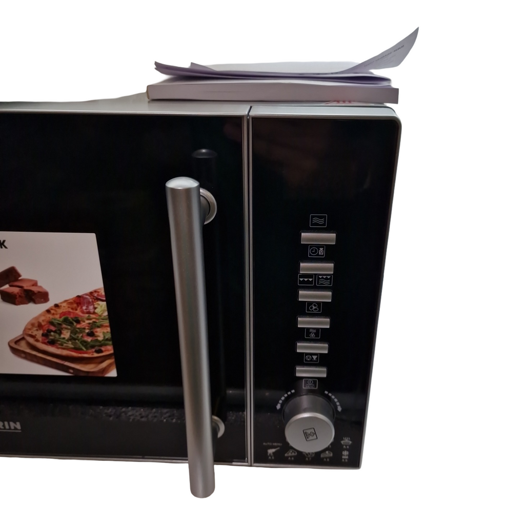 SEVERIN 3in1 Mikrowelle Minibackofen Grill Heißluftfunktion 10 Stufen Drehteller