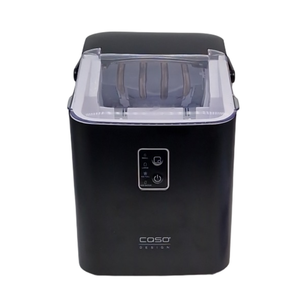 Caso IceChef Compact Eiswürfelmaschine schnelle Eiswürfel hygienische Selbstreinigungsfunktion 1L Wassertank