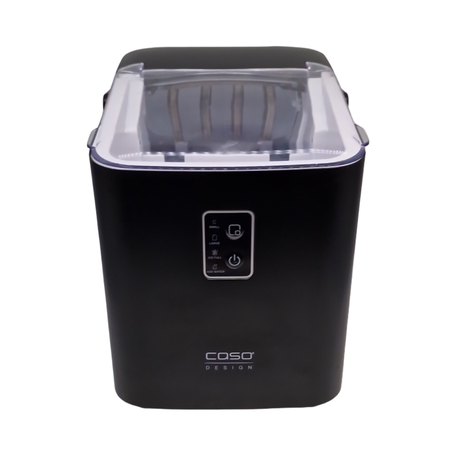 Caso IceChef Compact Eiswürfelmaschine schnelle Eiswürfel hygienische Selbstreinigungsfunktion 1L Wassertank
