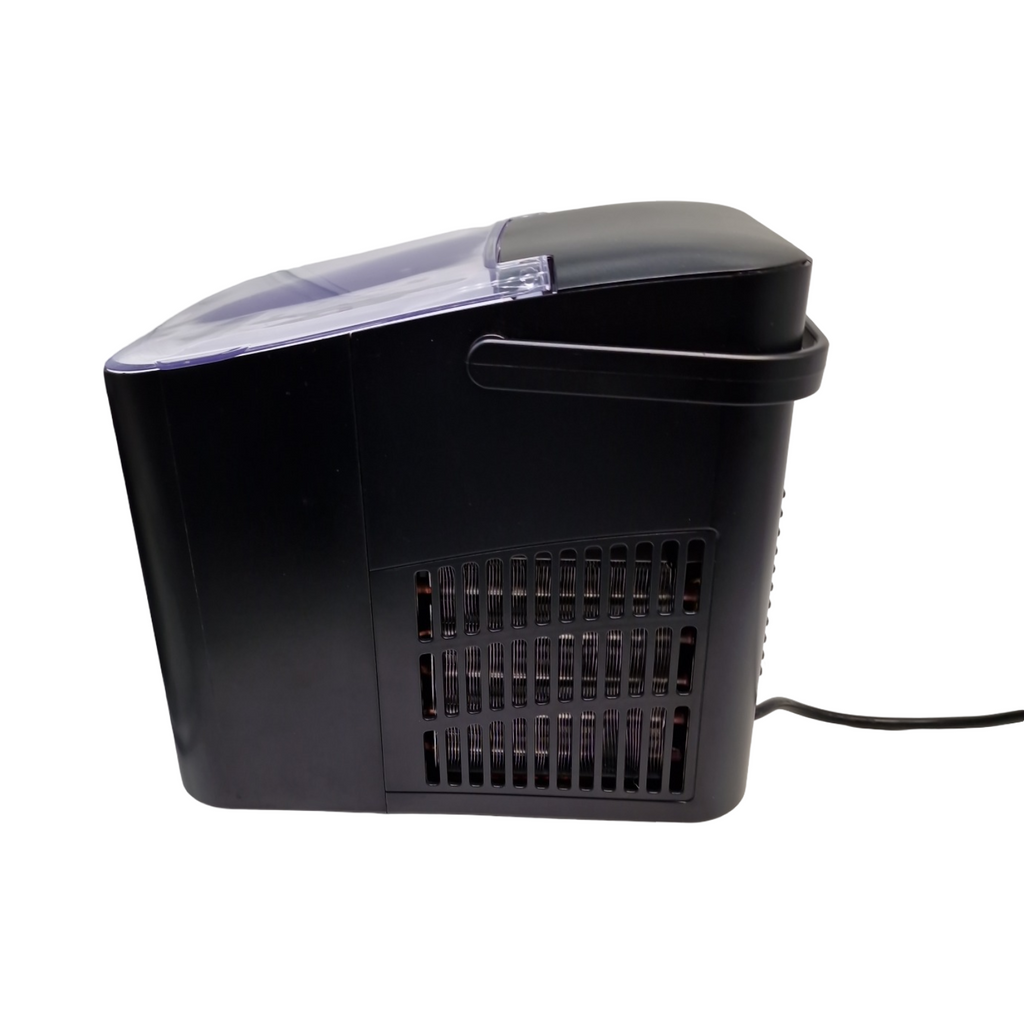 Caso IceChef Compact Eiswürfelmaschine schnelle Eiswürfel hygienische Selbstreinigungsfunktion 1L Wassertank