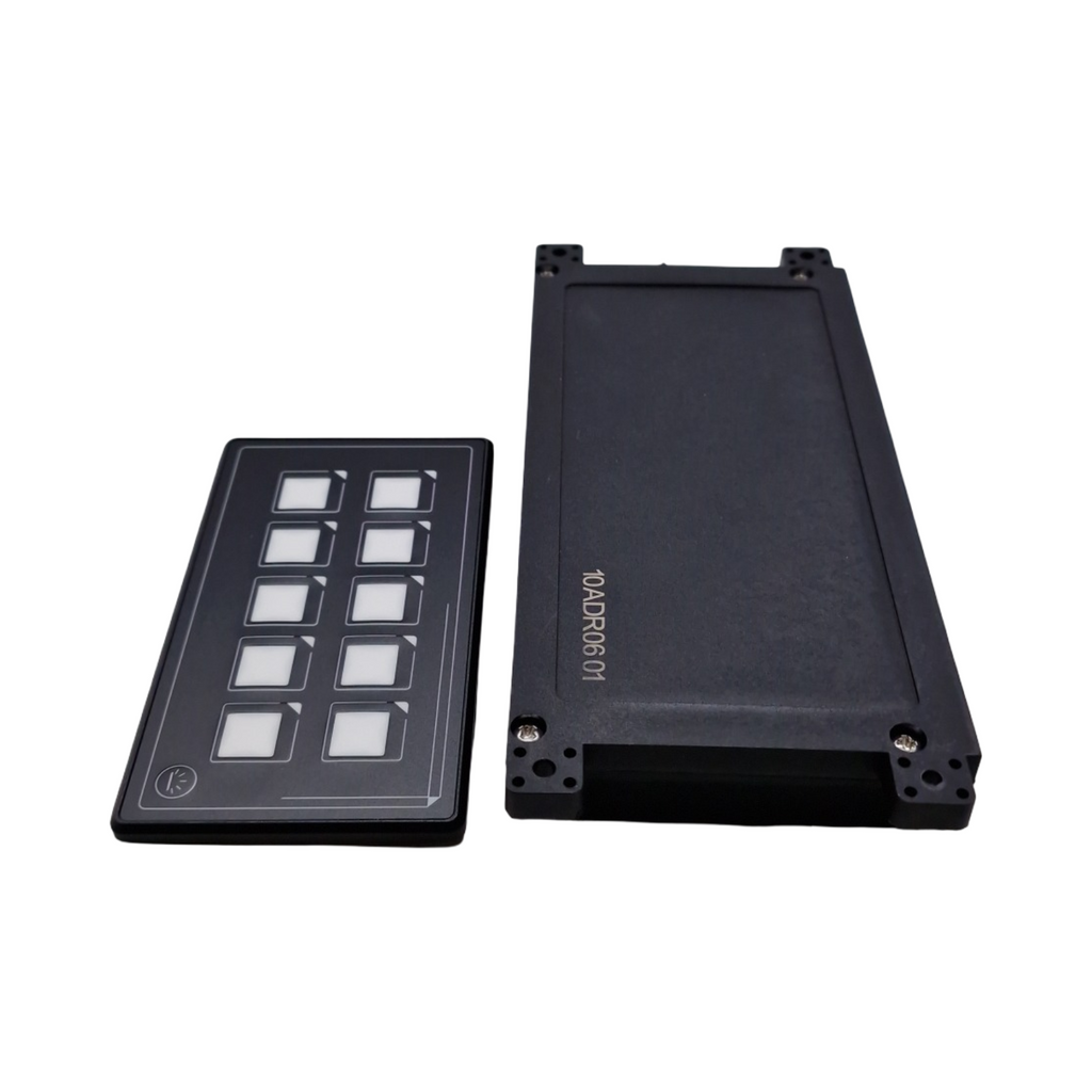 Toutch-Schalttafel Membransteuerung 10P Bluetooth-APP-Steuerung mit LED-Hintergrundbeleuchtung Touch Eingebautes PP