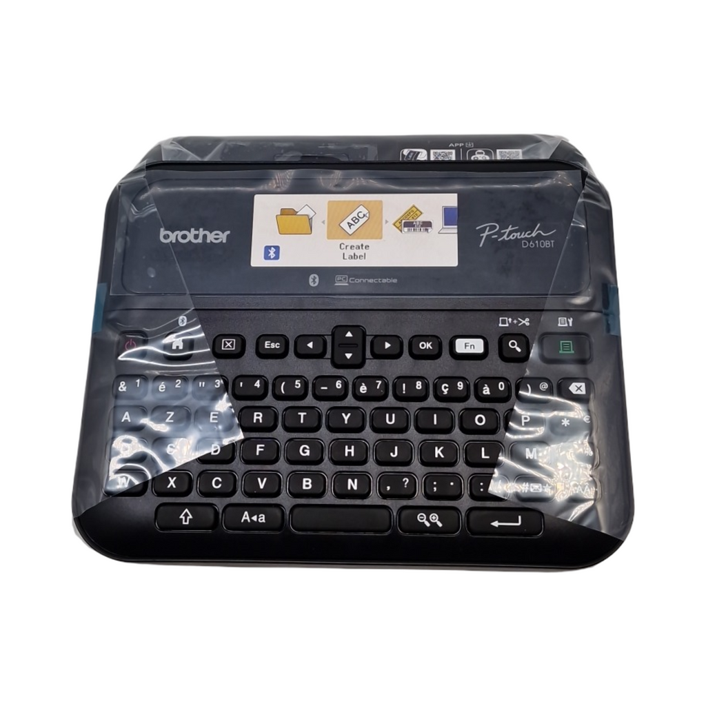 Brother PT-D610BTVP Etikettendrucker LCD 180 DPI 24 mm Bluetooth USB schwarz