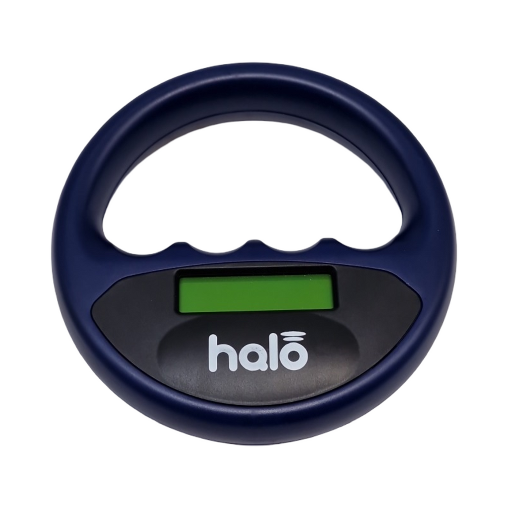 Halo Microchip Scanner Blau