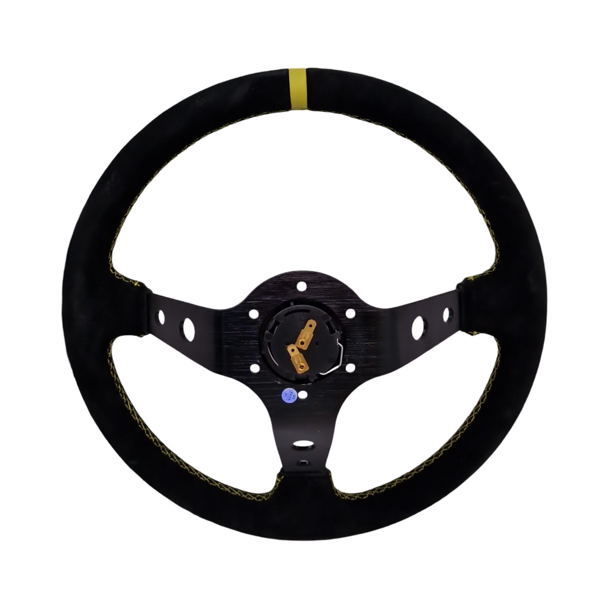 OCC MOTOR SPORT Lenkrad Offset Alcantara Schwarz 90mm 350mm Modell Track