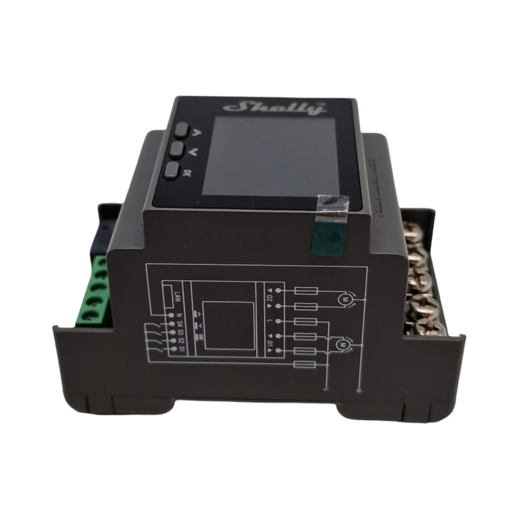 Shelly Pro Dual Cover Shutter PM Smart Jalousien Controller DIN-Schiene LAN WLAN 16A Hausautomation