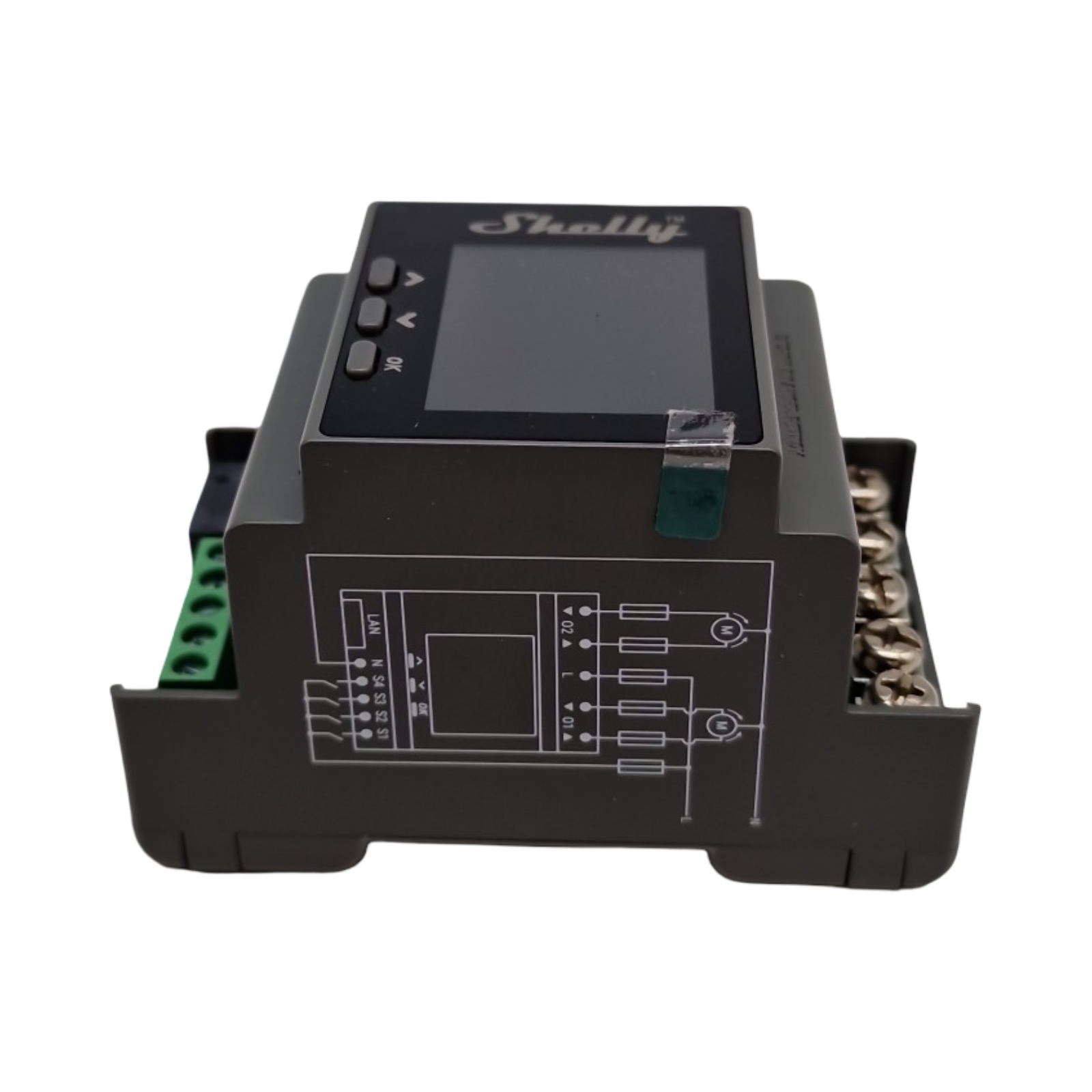 Shelly Pro Dual Cover Shutter PM Smart Jalousien Controller DIN-Schiene LAN WLAN 16A Hausautomation