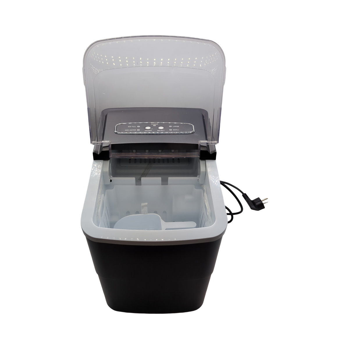 Eiswürfelmaschine kompakt tragbar automatischer Eisbereiter 12kg pro 24h für Haus Küche Bar
