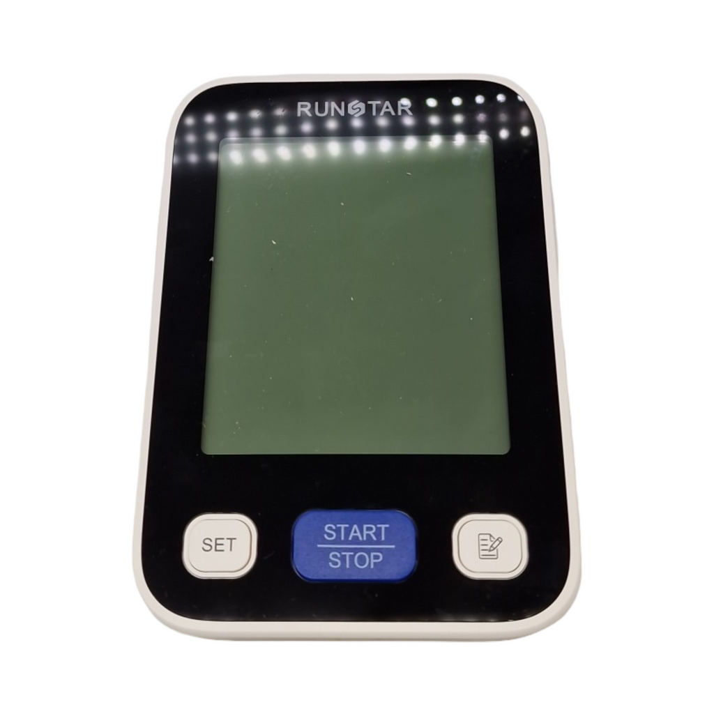 RunStar Blutdruckmessgerät Oberarm digital automatisch breite Manschette 22-42 cm Heimgebrauch