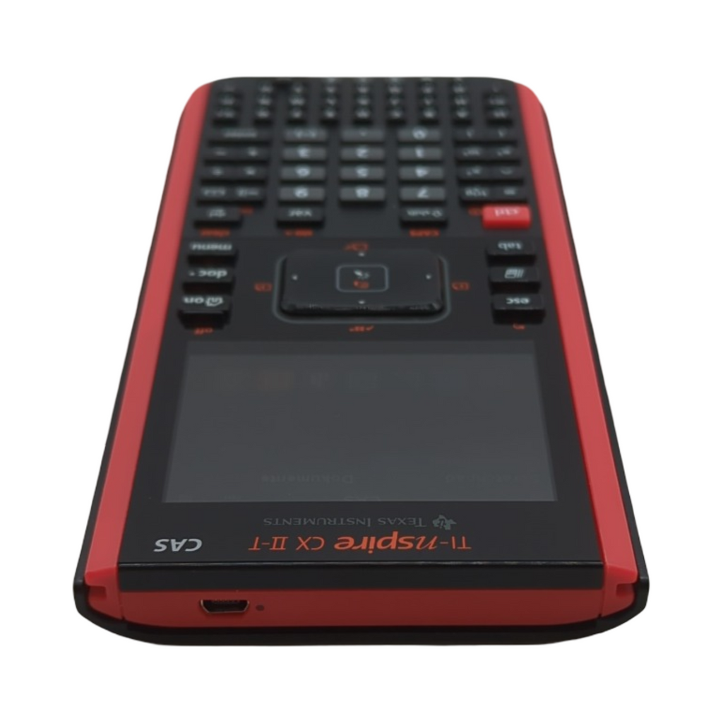 Texas Instruments Ti-Nspire CX II-T CAS Grafikrechner Schwarz Rot 90MB