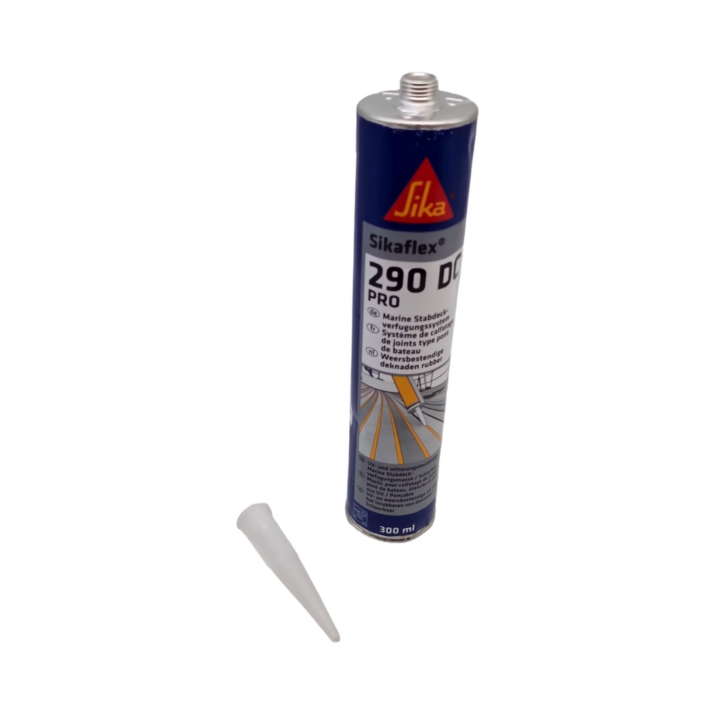 Sika Sikaflex-290 DC PRO Stabdeckverfugungsmasse Schwarz leicht schleifbar für Schiffbau 300ml