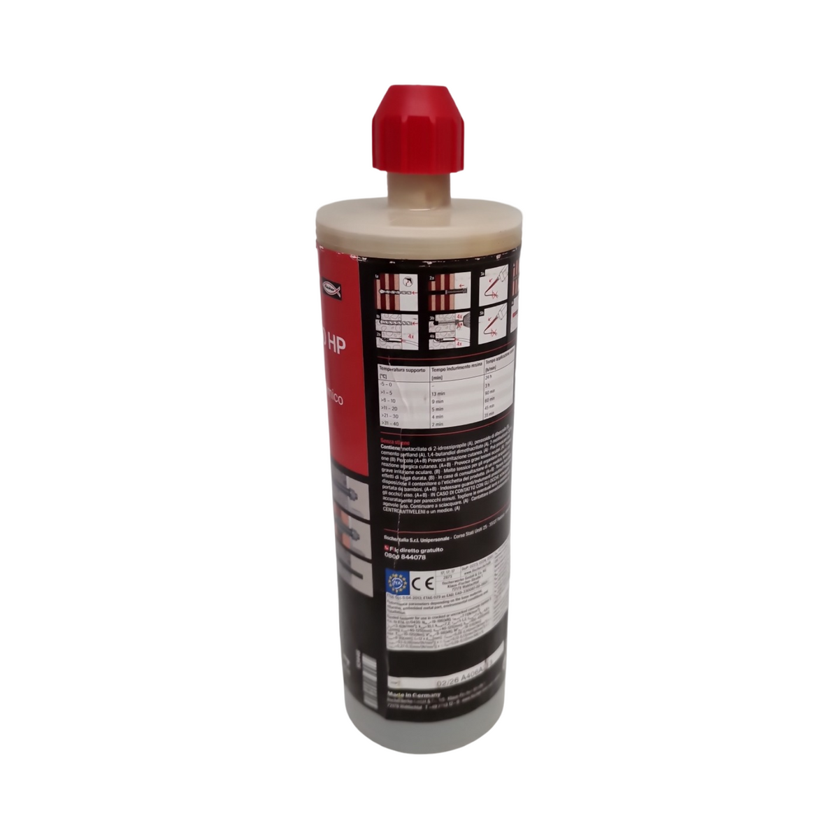 Fischer FIS C 700 HP Pro.1 Hybrid-Harzchemikaliendübel Zwei-Komponenten-Spritzanker für Schlitzbeton und Mauerwerk