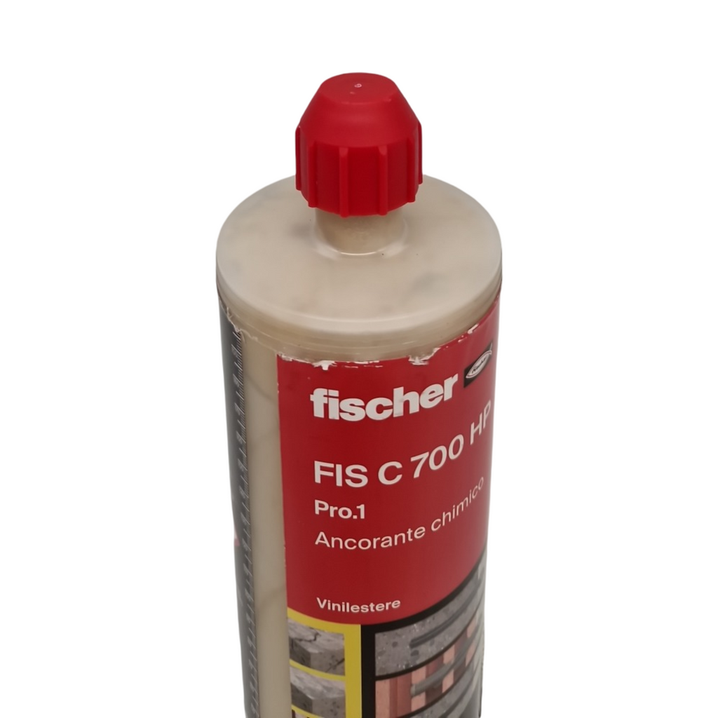 Fischer FIS C 700 HP Pro.1 Hybrid-Harzchemikaliendübel Zwei-Komponenten-Spritzanker für Schlitzbeton und Mauerwerk