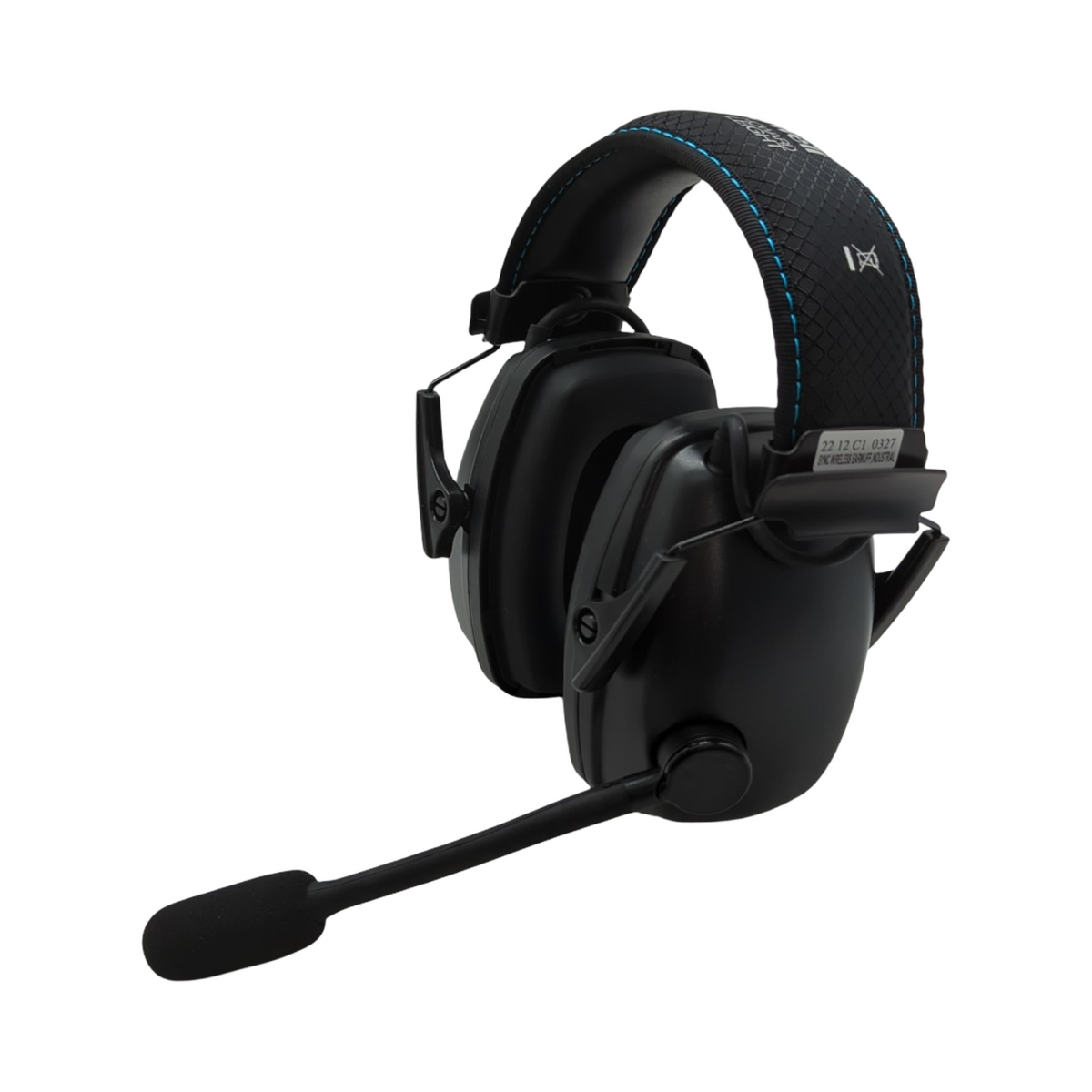 Howard Leight Sync Wireless Kapselgehörschutz kabellos Bluetooth Mikrofon Windschutz USB-Kabel schwarz