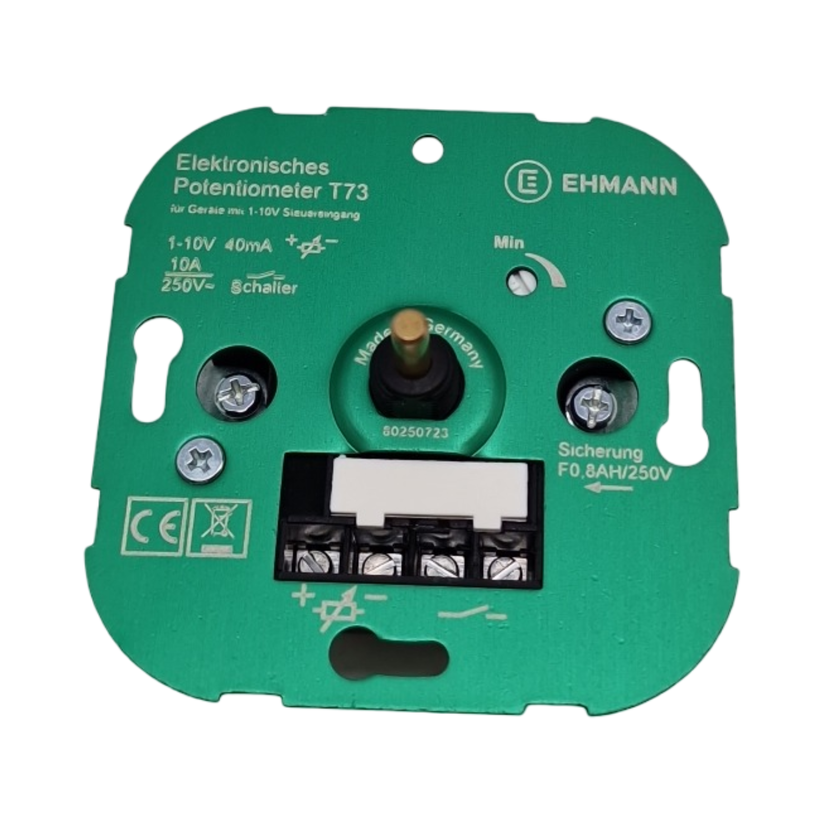 EHMANN 7300x0000 Elektronisches Potentiometer 230V 50Hz Steuerstrom max 40mA Dimmen Leuchten elektronische Vorschaltgeräte (E...)