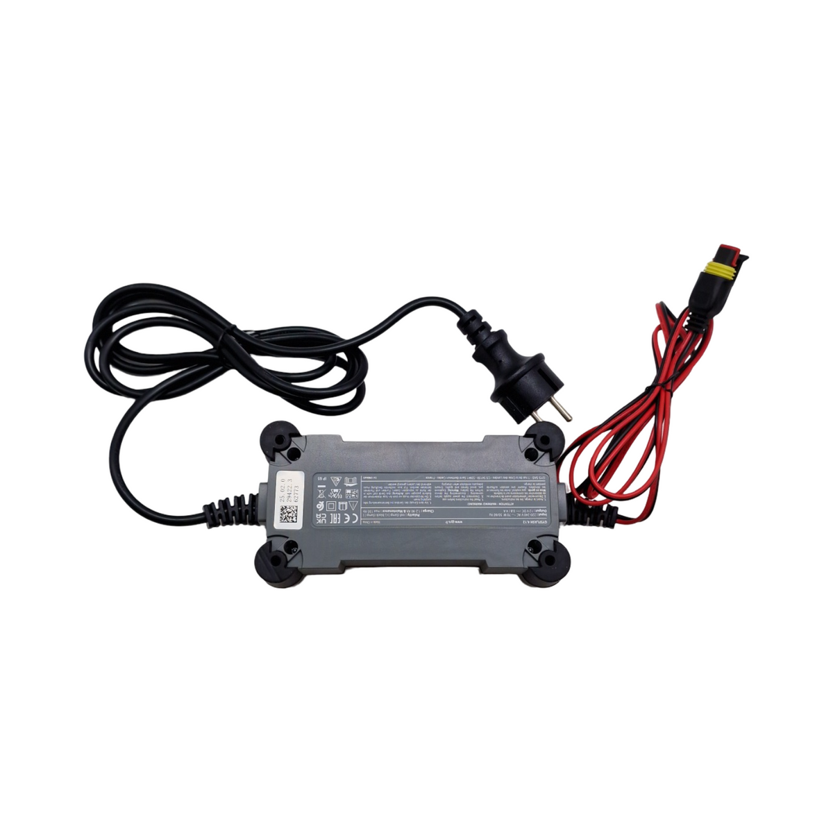 GYS GYSFLASH 4.12 Batterieladegerät 12V intelligent für PKW Motorrad Bleiakku VRLA AGM SLA Gel EFB 0,8A 4A