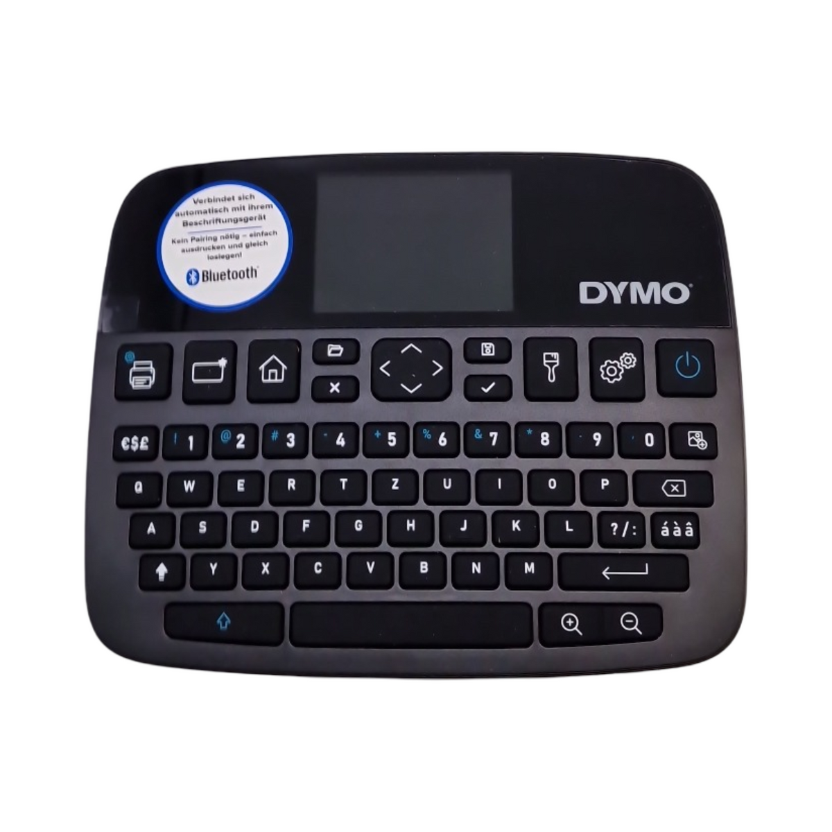 DYMO LabelManager 640 CB Etikettendrucker tragbar mit Transporttasche und 3 D1 Kassetten QWERTZ kompakt