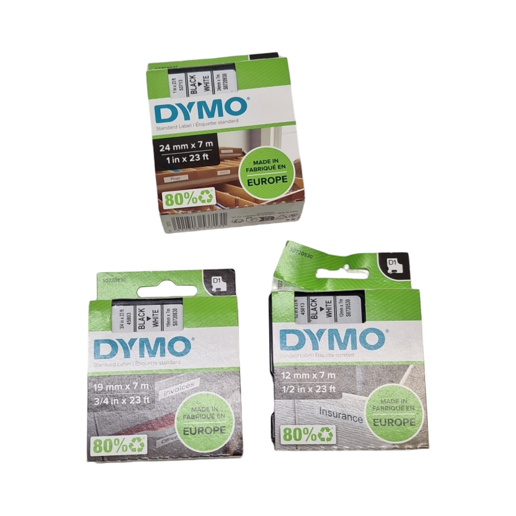 DYMO LabelManager 640 CB Etikettendrucker tragbar mit Transporttasche und 3 D1 Kassetten QWERTZ kompakt
