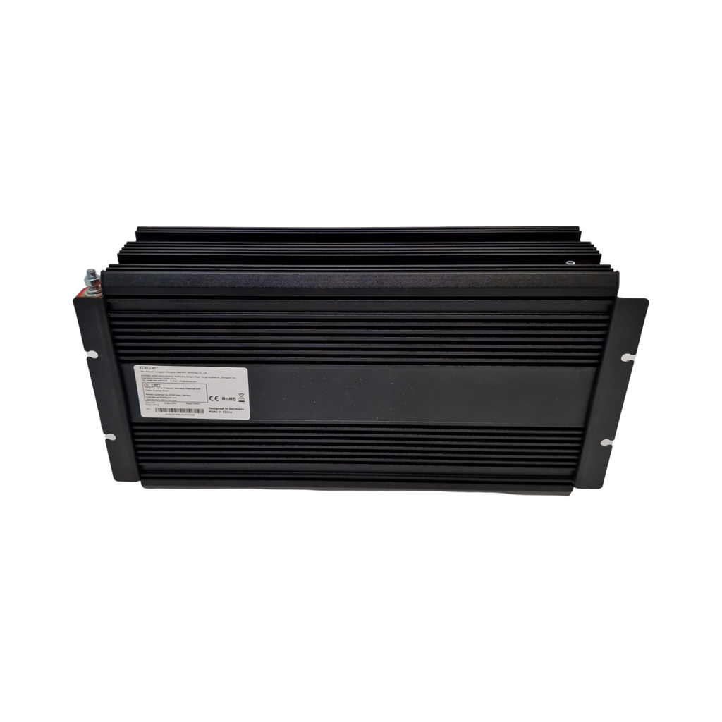 EDECOA Wechselrichter 1500W Reiner Sinus 12V auf 230V Spannungswandler Fernbedienung 3000W Spitzenleistung für Wohnmobil Boot Solar