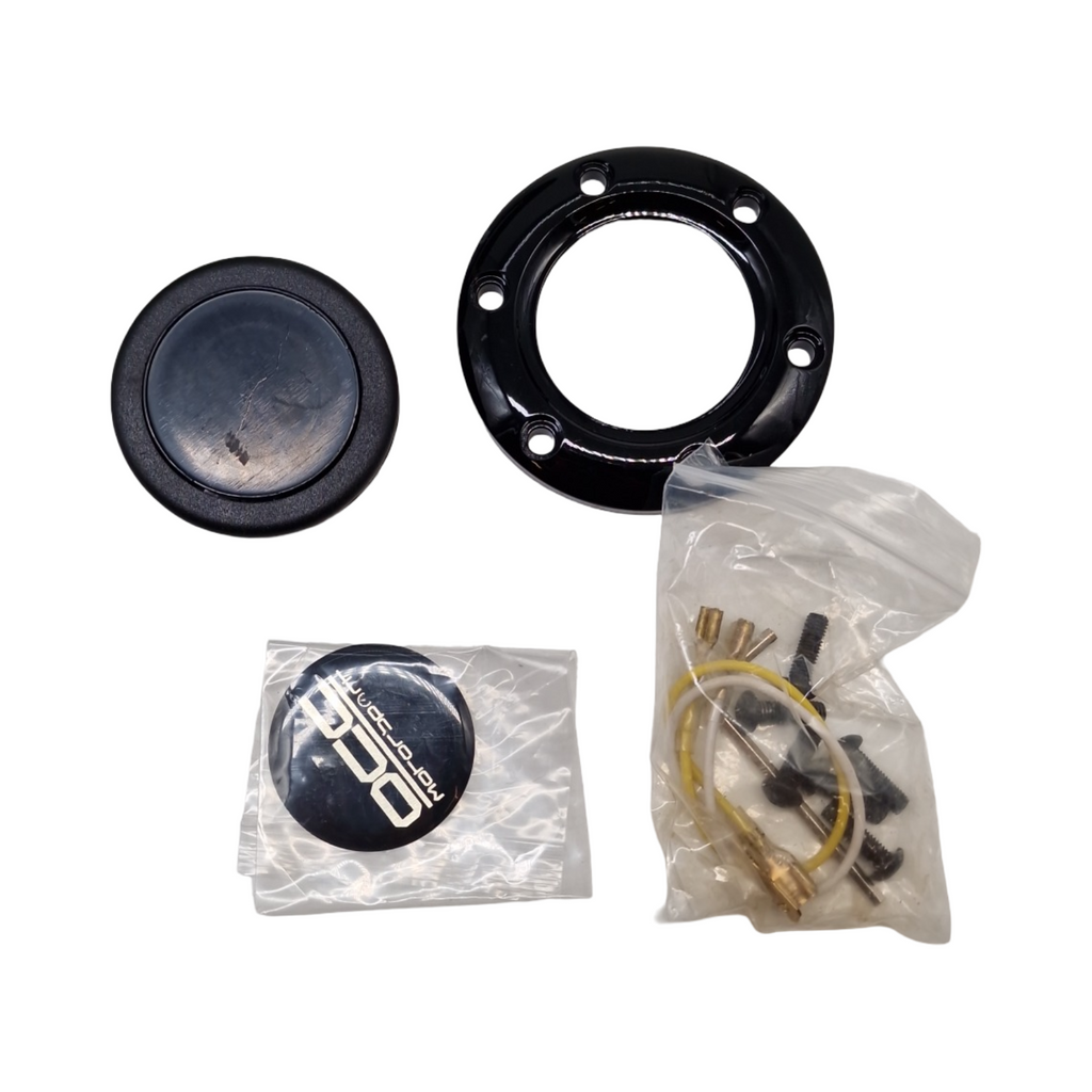 OCC Motorsport Track Lenkrad Alcantara Silberne Speichen 90mm Tiefe 350mm