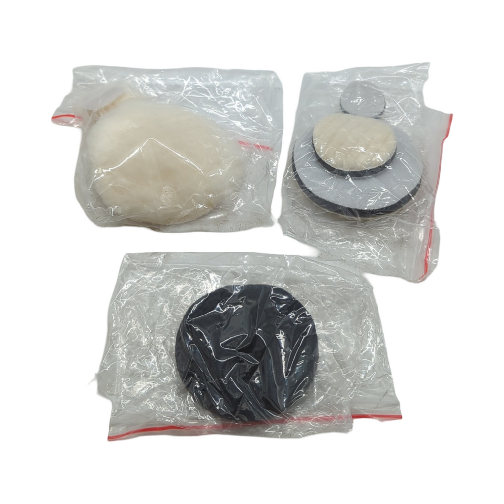 VEVOR Mini Exzenterschleifer Pneumatisch 1/2/3 Zoll 25/50/76 mm Auto Karosserie Geschwindigkeit 15000 U/min 58-teiliges Set