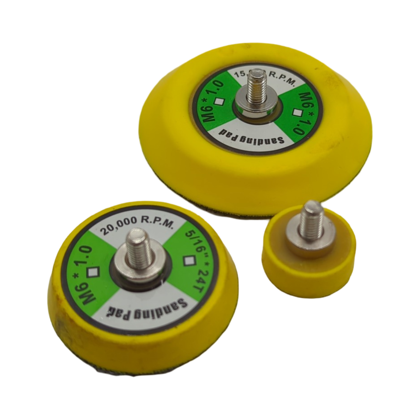 VEVOR Mini Exzenterschleifer Pneumatisch 1/2/3 Zoll 25/50/76 mm Auto Karosserie Geschwindigkeit 15000 U/min 58-teiliges Set