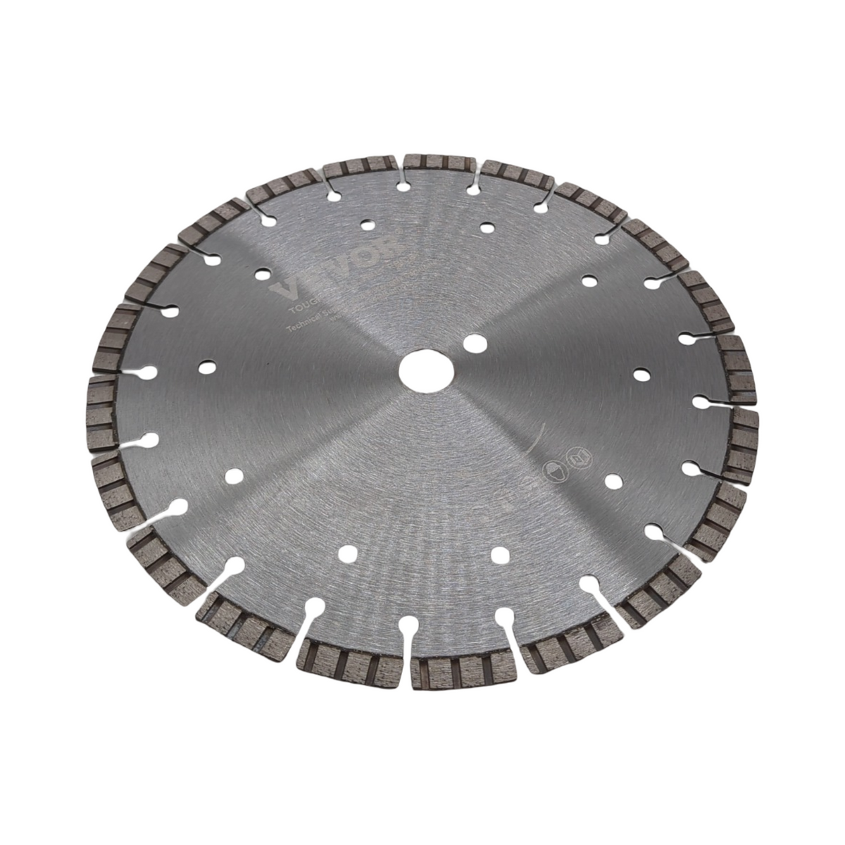 VEVOR Diamant Trennscheibe 300 mm Beton Sägeblatt 12 mm gewellte Segmente Nass Trocken
