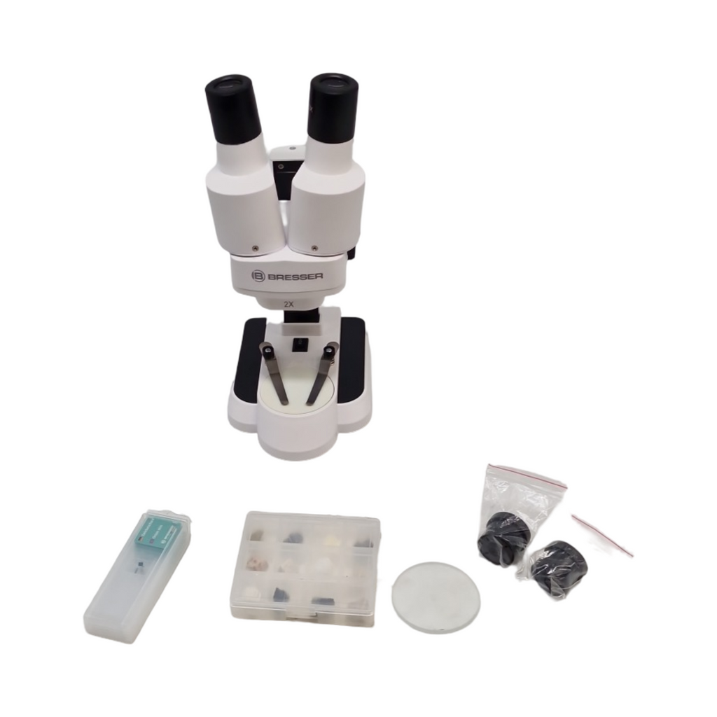 Bresser Junior Biolux ICD Pro Mikroskop 20x 50x für Kinder