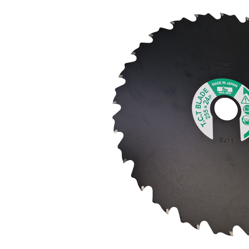 Hartmetall Trennscheibe 255 mm 24 Zähne 25,4 mm Bohrung