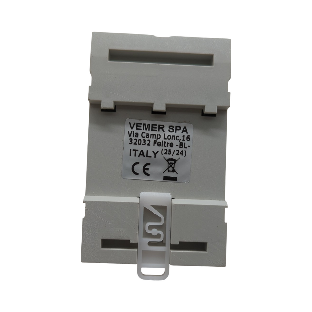 VEMER VN320800 Transformator für Hutschiene 230V Primär 12-24V Sekundär 40VA Weiß