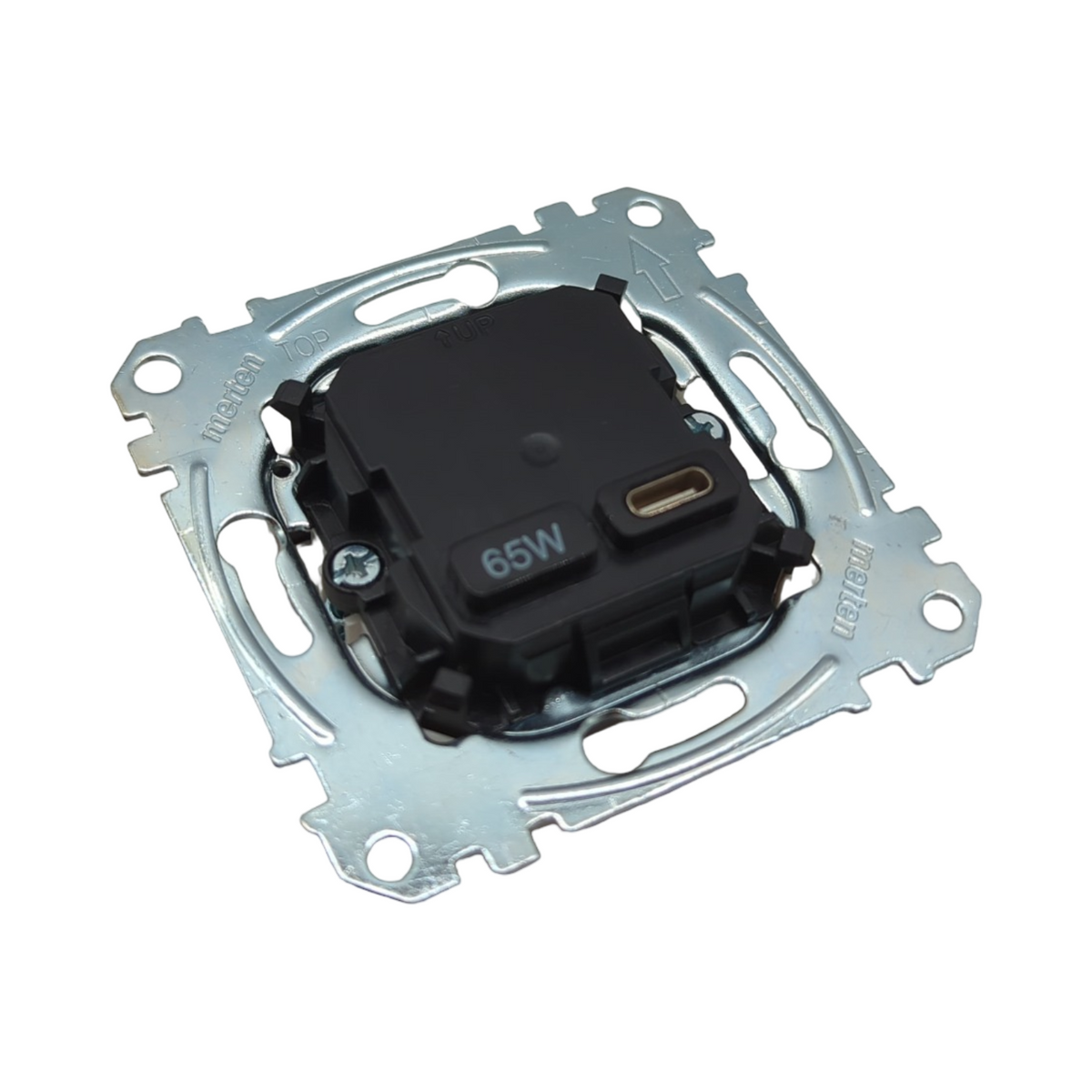 Merten MEG4366-0130 USB Ladestation-Einsatz USB C Power-Delivery-Technologie 65W