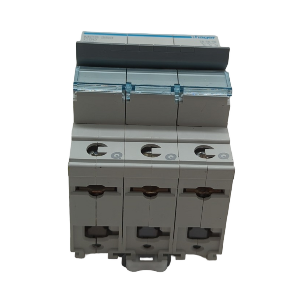 Hager MCS350 Leitungsschutzschalter 3-polig 6kA C-50A Quick Connect 1 Modul