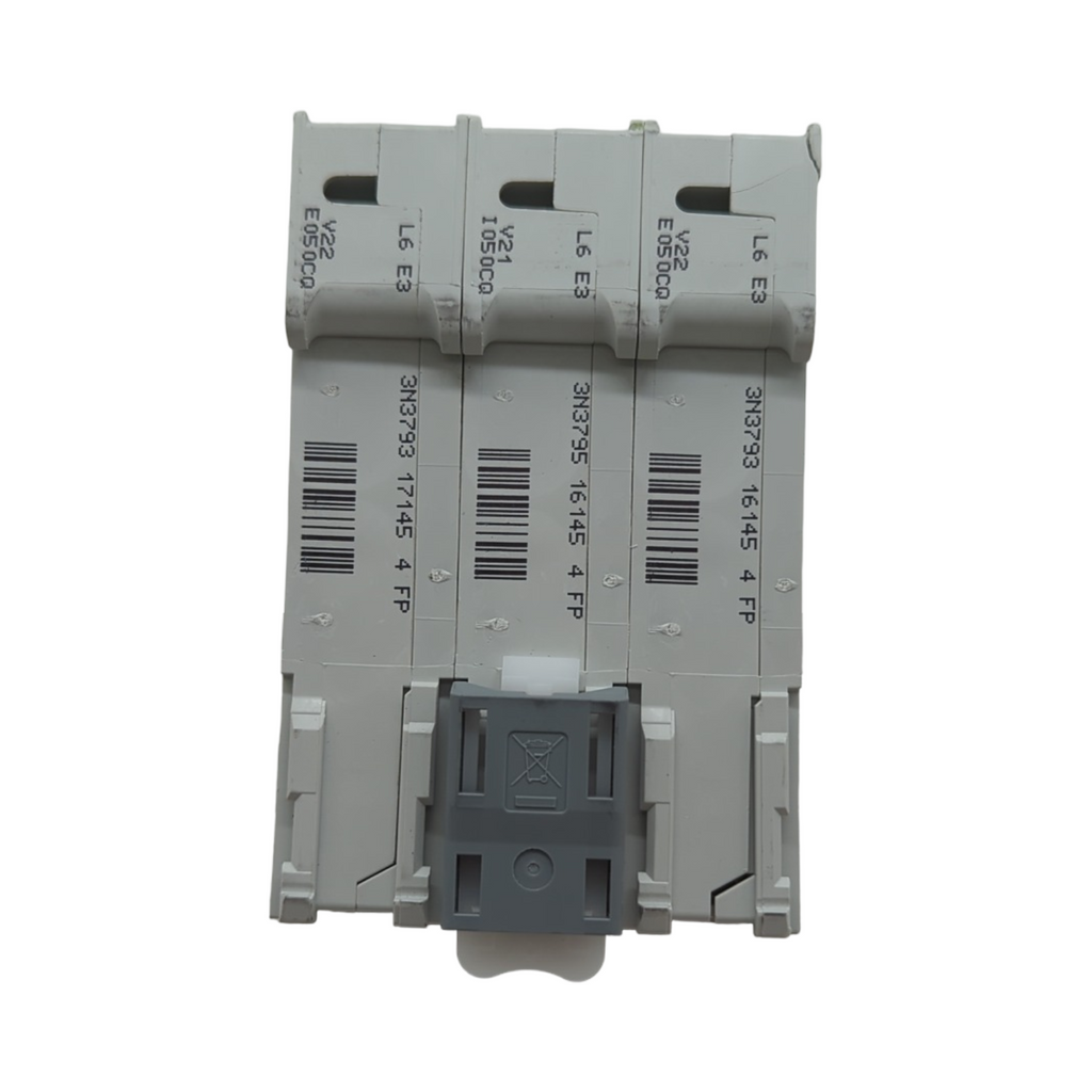 Hager MCS350 Leitungsschutzschalter 3-polig 6kA C-50A Quick Connect 1 Modul