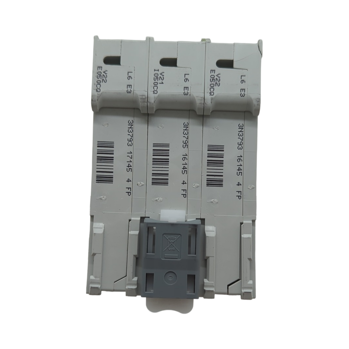 Hager MCS350 Leitungsschutzschalter 3-polig 6kA C-50A Quick Connect 1 Modul
