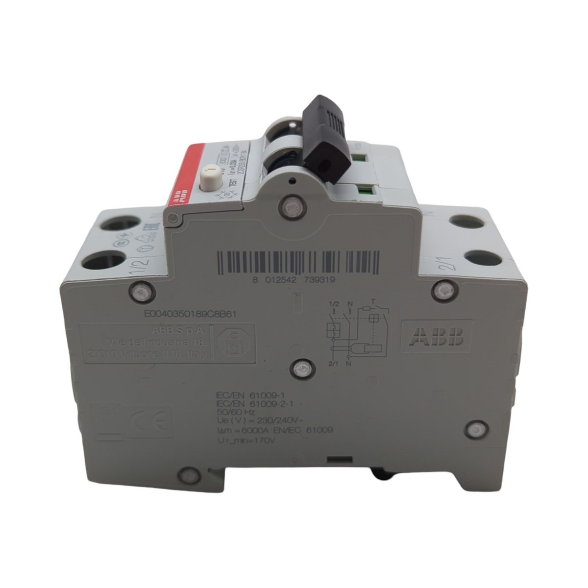 ABB DS201A-C16 FI/LS-Schalter RCBO 1-polig Typ A C16 30mA 6kA