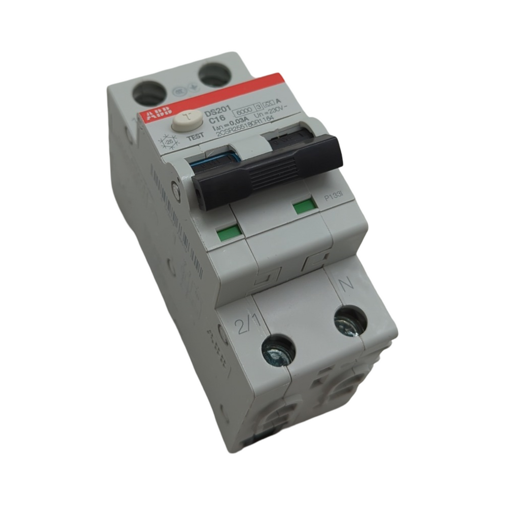 ABB DS201A-C16 FI/LS-Schalter RCBO 1-polig Typ A C16 30mA 6kA