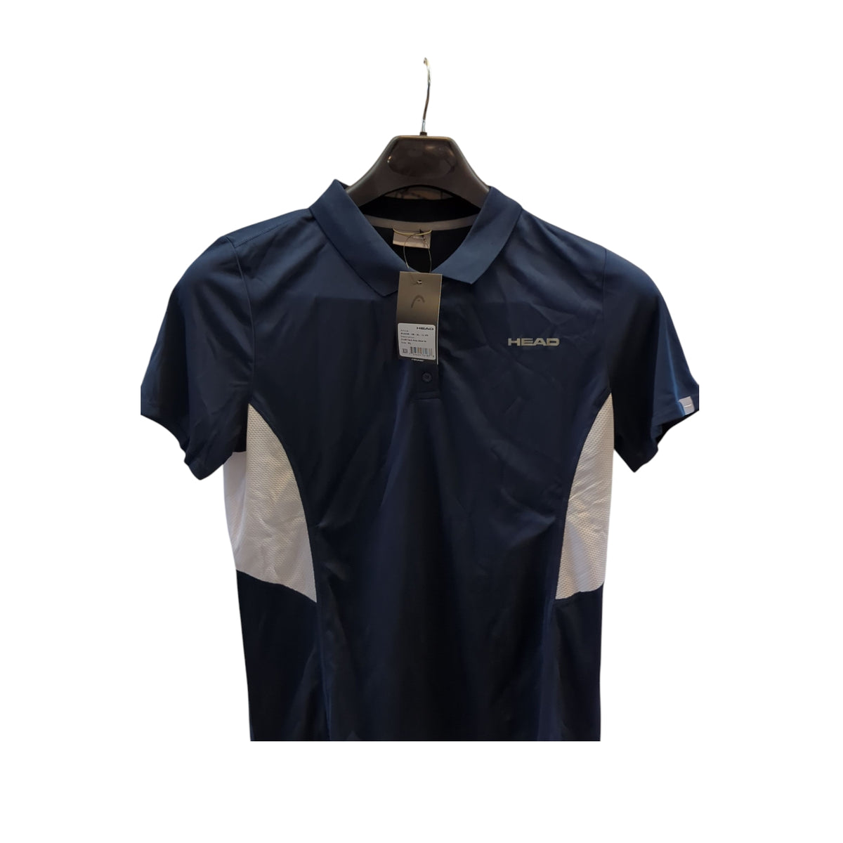 HEAD Damen Club Tech Polo-Shirt Dunkelblau XL