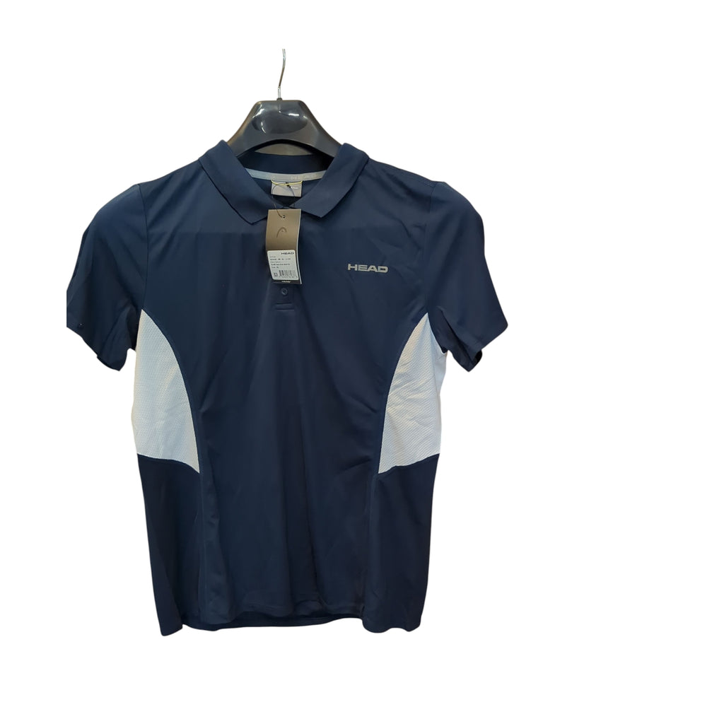 HEAD Damen Club Tech Polo-Shirt Dunkelblau XL