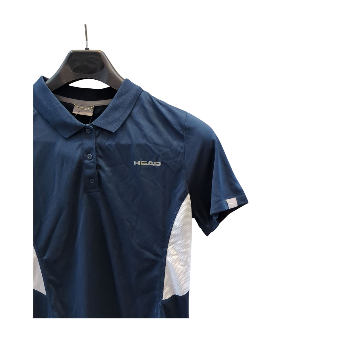 HEAD Damen Club Tech Polo-Shirt Dunkelblau XL