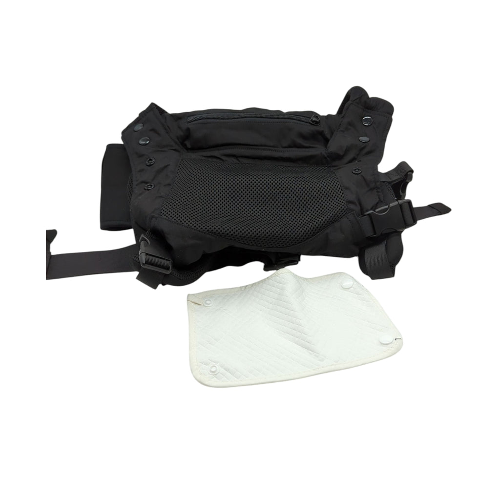 Ergonomische Babytrage für Neugeborene 3D Mesh 4 Positionen Schwarz