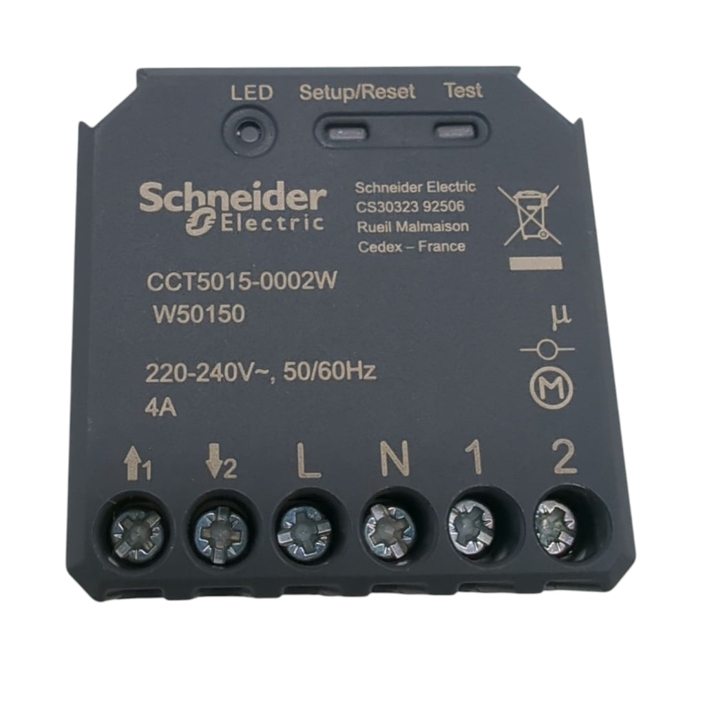 Schneider Electric Wiser CCT5015-0002W Jalousie-/Rollladenaktor 1-Kanal