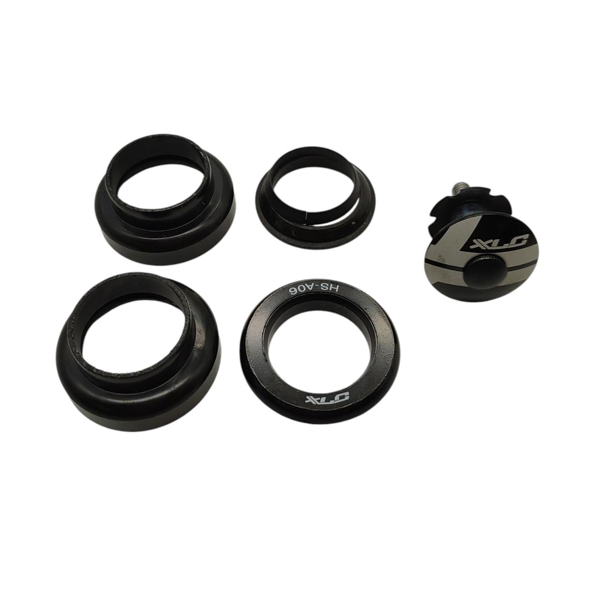 XLC A-Head Steuersatz HS-A06 Unisex, Schwarz, 26,4 mm