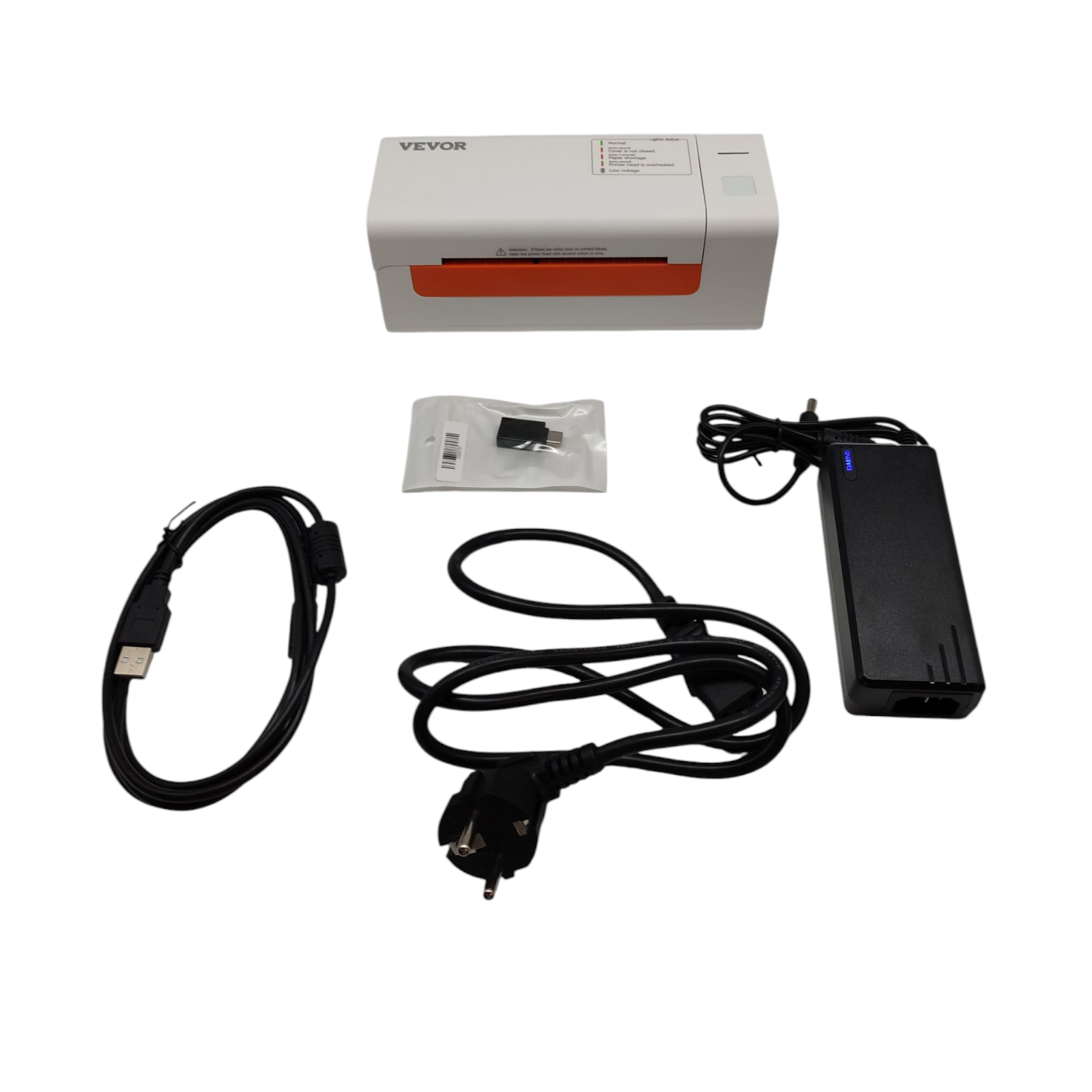VEVOR Direkt-Thermodruck für Etiketten 4x6, Barcode, USB, 150 mm/s