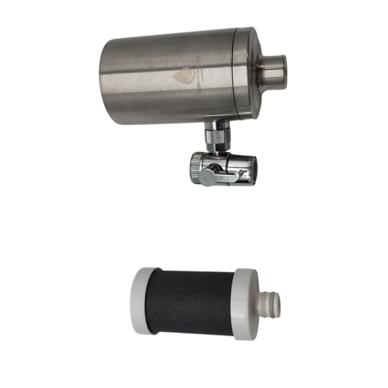 HAHN Technology Premium Edelstahl-Wasserhahnfilter – Aktivkohle Plus für sauberes Wasser, plastikfrei & einfach zu montieren!